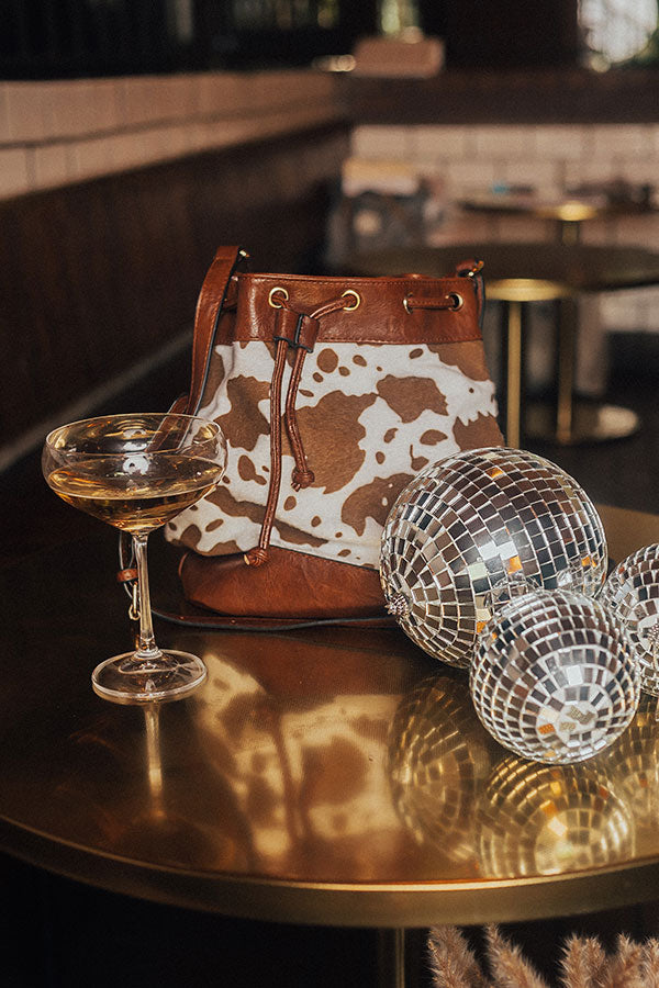 Headed To Nashville Faux Leather Crossbody