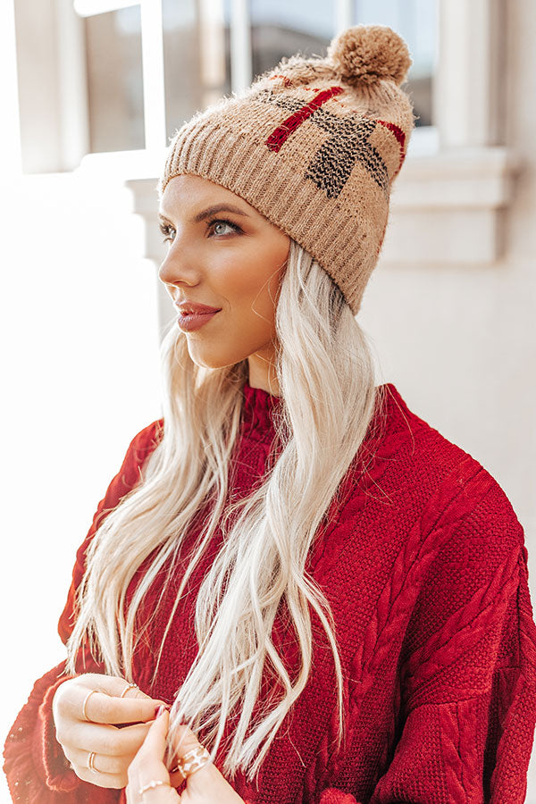 Winter On The Way Ultra Soft Beanie Image - 5