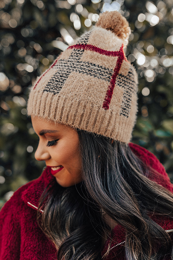 Winter On The Way Ultra Soft Beanie Image - 3