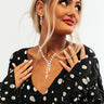 Seems Like Love Rhinestone Necklace Image - 1