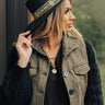Powerful Pose Felt Fedora In Black Image - 1