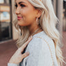 On The Lookout Hoop Earrings Image - 1