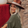 Wrapped In Smiles Felt Fedora In Chocolate Image - 1
