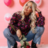Make It Magical Floral Shift Top Image - 1