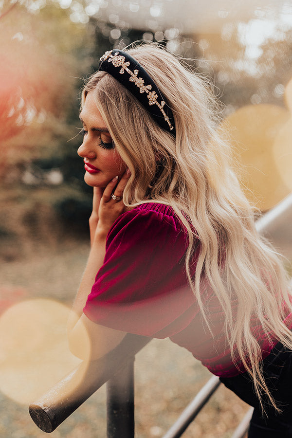 Embrace The Spotlight Embellished Headband Image - 3