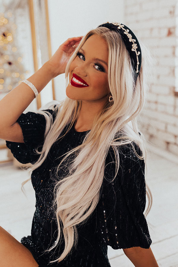 Embrace The Spotlight Embellished Headband Image - 1