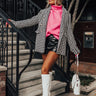 Say Bonjour Houndstooth Blazer Image - 1