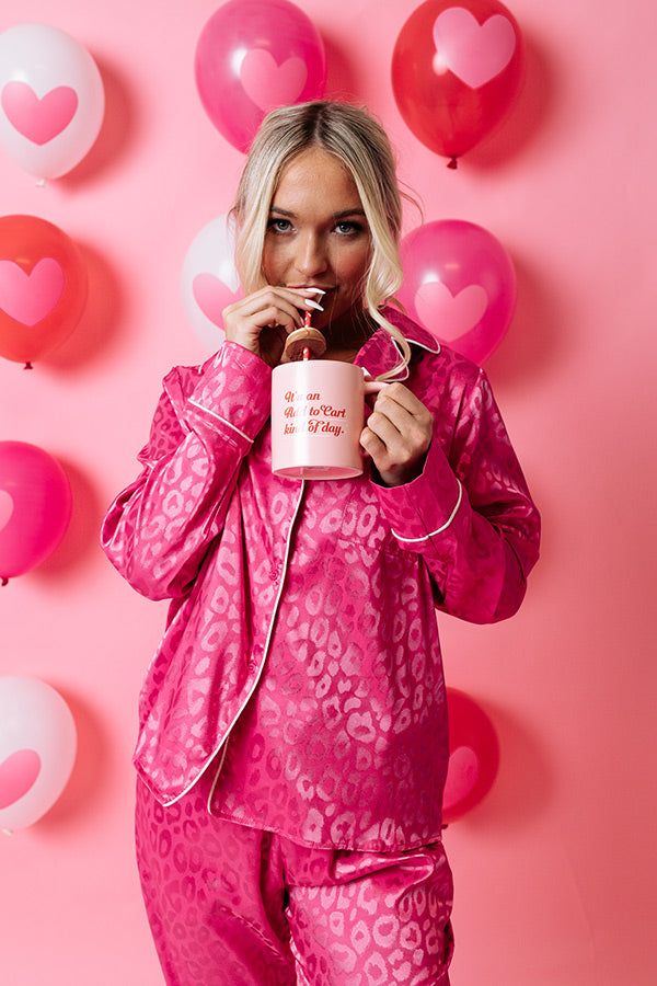 Relaxing Evening Satin Pajama Top