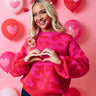 Love You Most Leopard Sweater Image - 1
