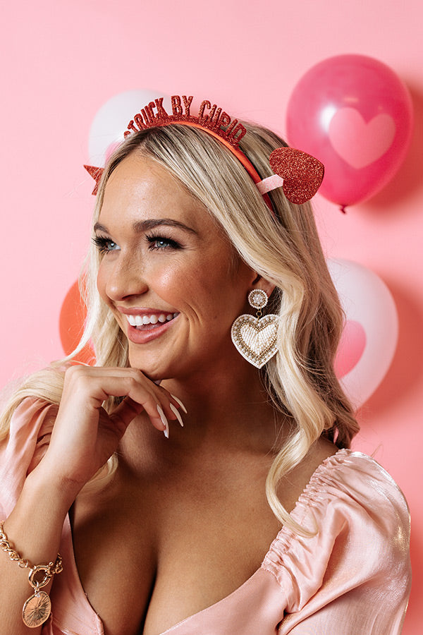 Love You Beaded Earrings