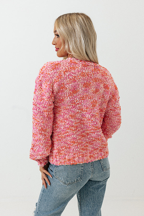 Every Enchantment Knit Cardigan in Pink Image - 4
