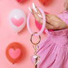 Heart Key Ring Keychain Image - 1