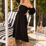 Sweet Specialty Midi In Black Image - 1