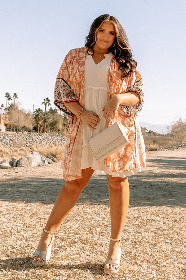 Sweeter In Soho Floral Overlay In Peach Image - 2