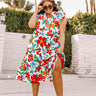 Forever Dreaming Floral Midi In White Curves Image - 1