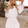 Glass Of Pinot Dress In White Image - 1