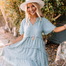Super Chic Babydoll Dress In Pear Image - 1