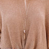 Refreshing Breeze Semi Precious Necklace In Beige Image - 1