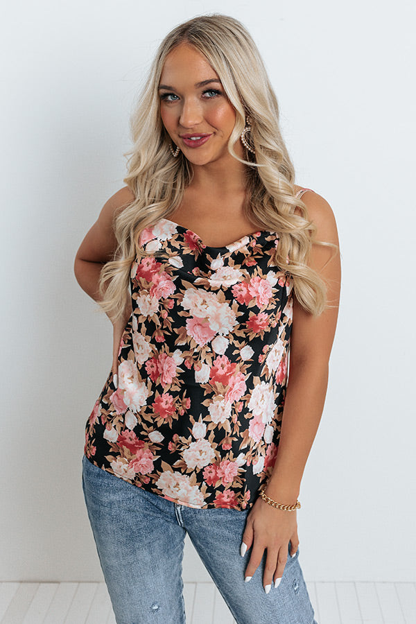 Venice Love Floral Shift Tank