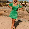 Clever And Kind Shift Dress In Green Image - 1