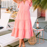Fated For Love Midi Dress In Blooming Dahlia Image - 1