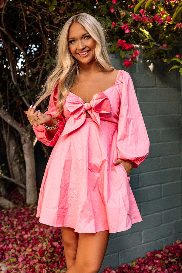 Simply In Love Babydoll Romper In Pink Image - 1