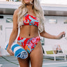 Boat Weekend Floral Bikini Top Image - 1
