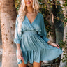 Daytona Date Night Dress In Teal Image - 1