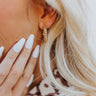 Seeing Hollywood Stars Hoop Earrings Image - 1