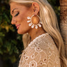 Tides And Tans Hoop Earrings Image - 1