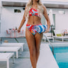 Boat Weekend Floral High Waist Bikini Bottom Image - 1