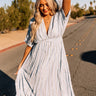 Huntington Beach Day Maxi In Sky Blue Image - 1