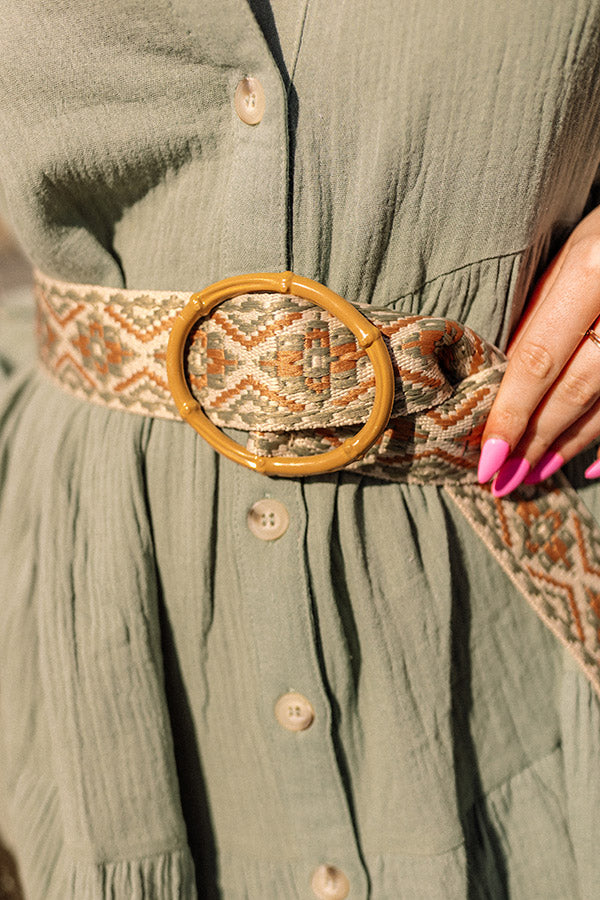 Sunny Refresh Woven Belt Image - 2