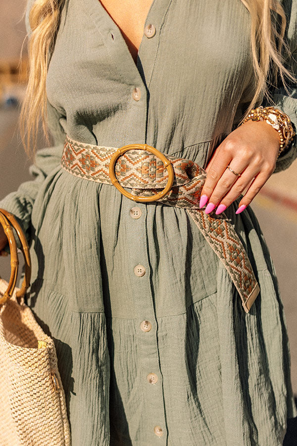 Sunny Refresh Woven Belt Image - 1