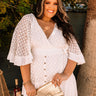 Island Beauty Lace Romper In Ivory Curves Image - 1