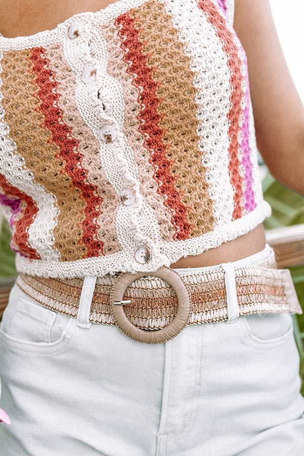 Beach Hustle Woven Belt Image - 2