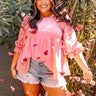 Weekly Date Shift Top In Blush Curves Image - 1