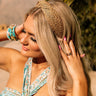 Coastal Effect Woven Headband In Light Brown Image - 1