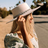 Recent Romance Felt Hat In Stone Image - 1