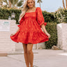 Lovely Little Tune Dress In Red Image - 1