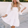 Lovely Little Tune Dress In White Image - 1