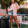 Sun Dial Button Up Top Curves Image - 1