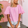 Happiest Days Shift Top In Pink Image - 1