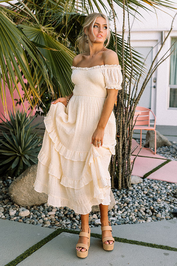Canyon Bay Midi In Cream Image - 2