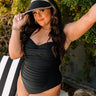 Beach Tower One Piece Swimsuit in Black Curves Image - 1