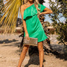 Cue The Camera Flashes Dress In Green Image - 1