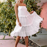 Lucky To Have You Midi In White Image - 1