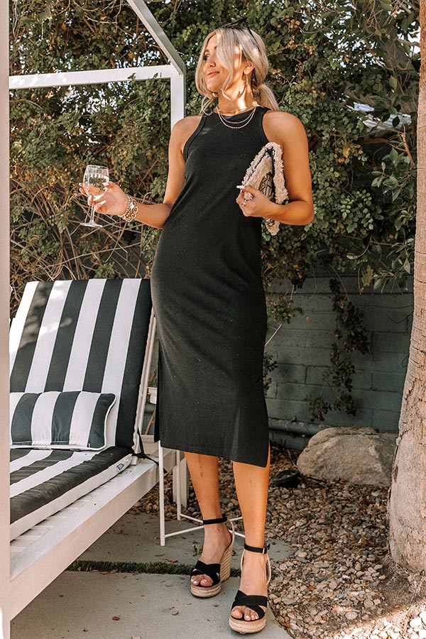 Inner Circle Midi In Black