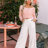 The Sandee Linen-Blend Pants Image - 1