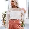 Marina Smiles Embroidered Shift Top Image - 1